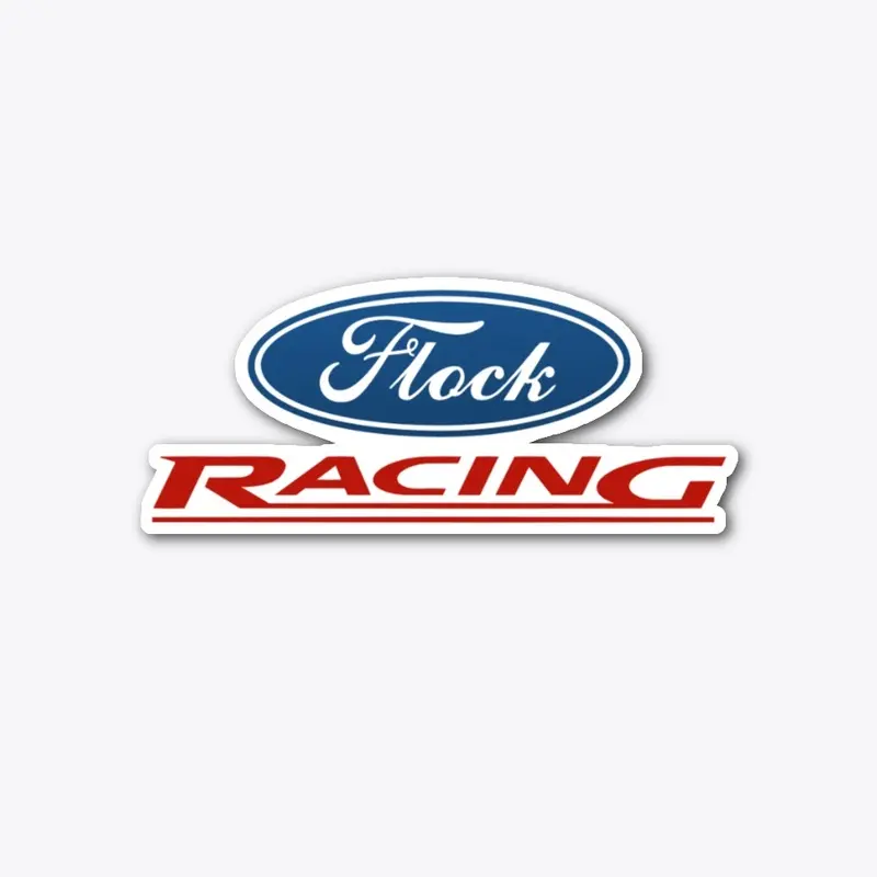 Flock Racing Sticker